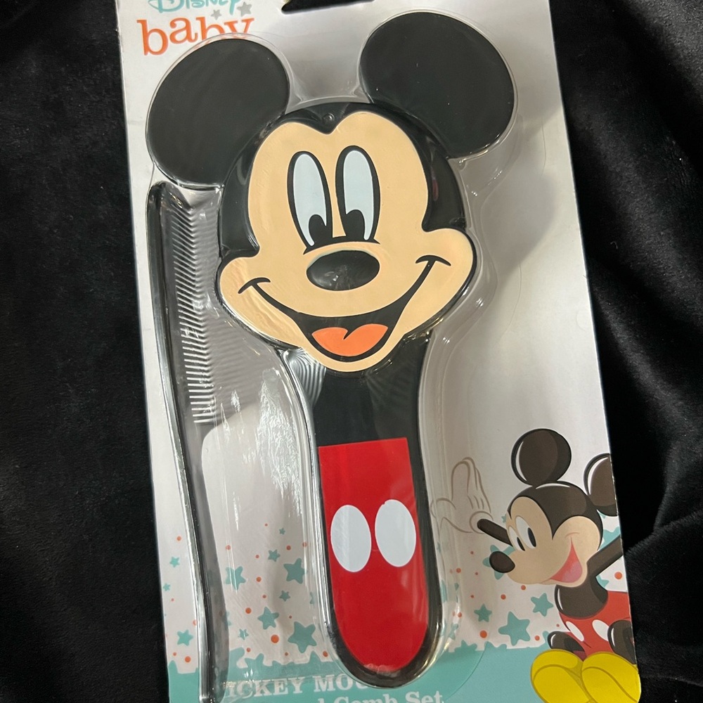Disney Mickey Mouse Bath Set - Black, Red, White